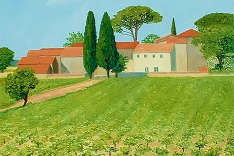 =Ferrières-les-Verreries aquarelle