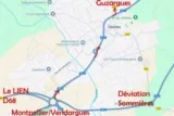 Castries aqueduc Plan